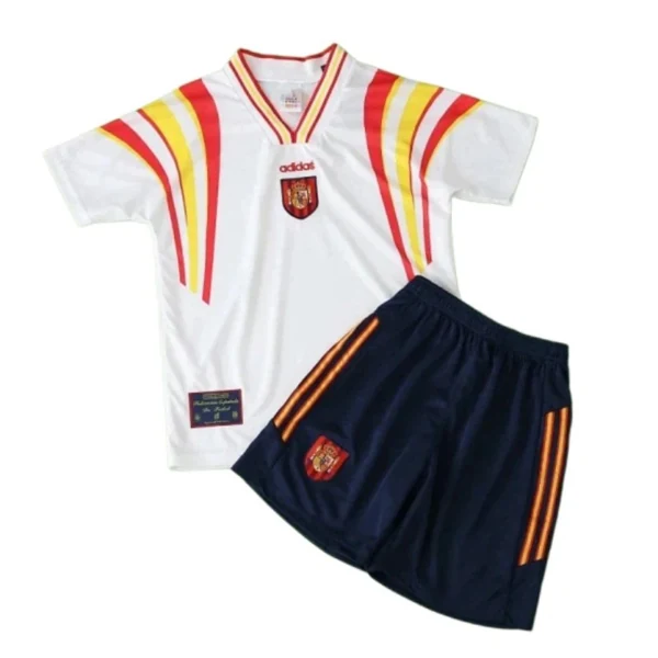 1996 season Spain away retro Kids kit