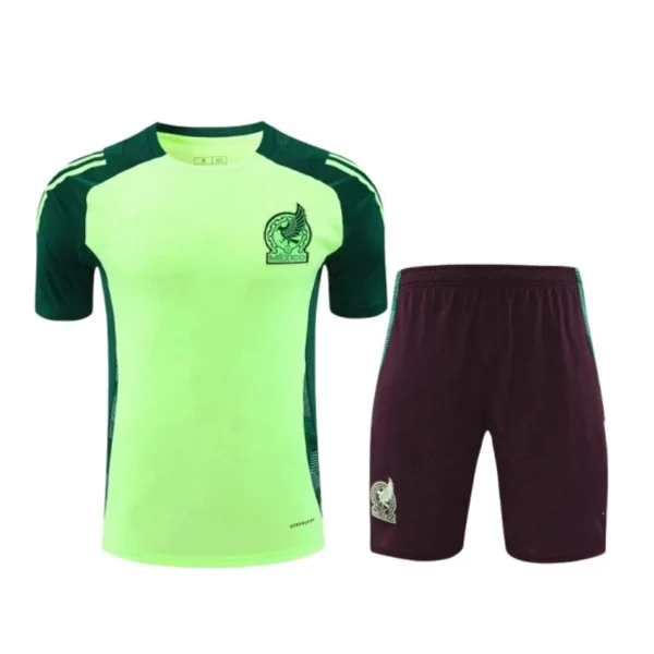 2425 Mexico Training clothes suit Short sleeve Fan version