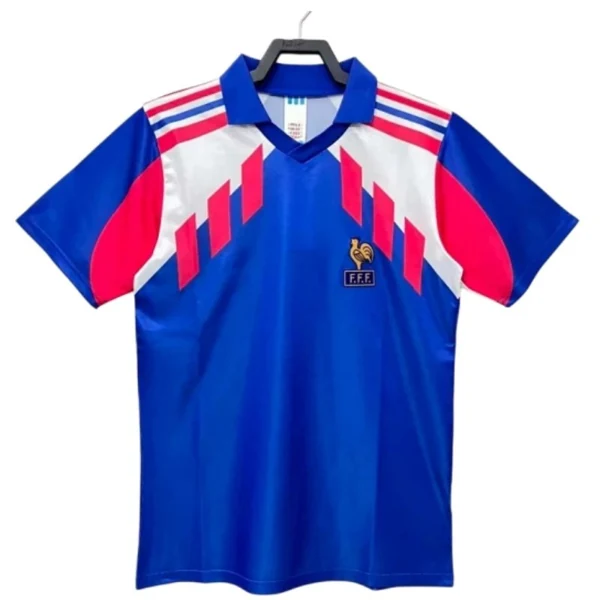 1990 season France Home retro Fan version