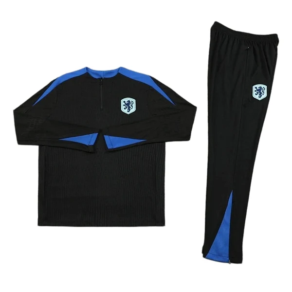2425 Netherlands black Training suit set Player version