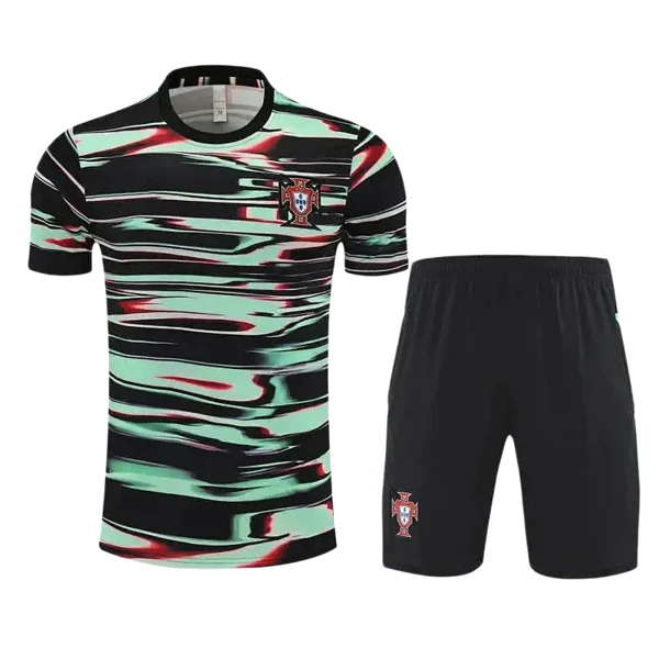 2526 season Portugal Training clothes suit Short sleeve Fan version