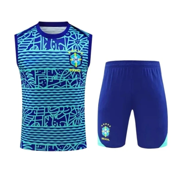 2425 Brazil Training clothes suit vest Fan version