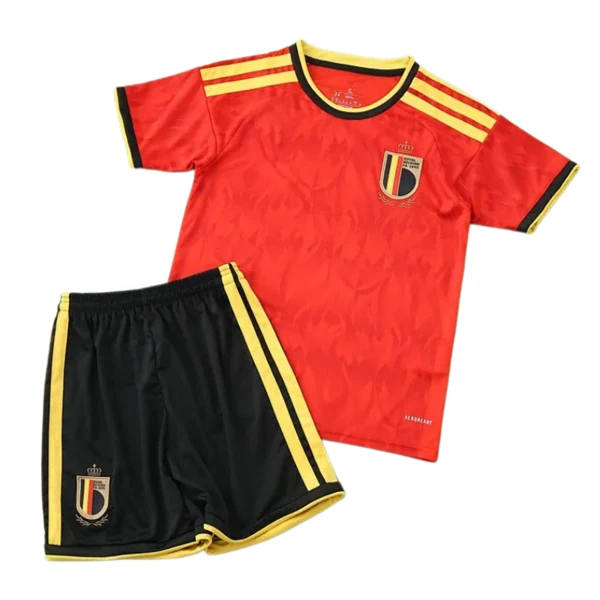 2026 FIFA World Cup Belgium home Kids kit