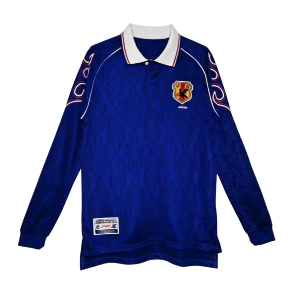 1998 season Japan home Long sleeved Retro Fan version