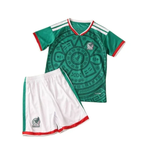 2026 FIFA World Cup Mexico home Kids kit