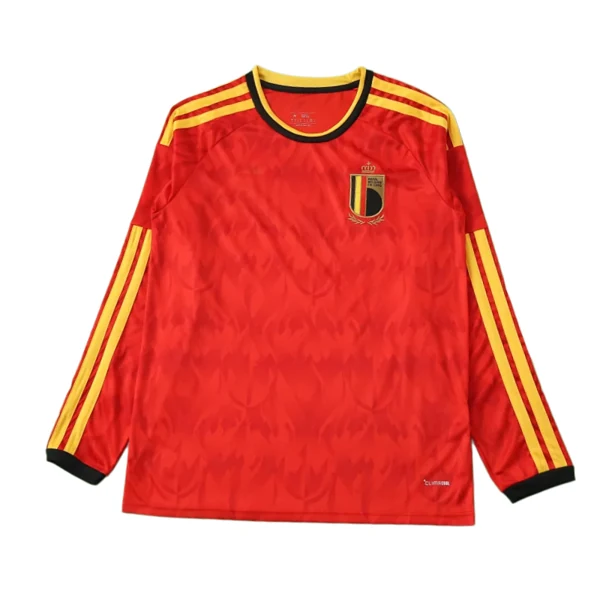 2026 FIFA World Cup Belgium home Long sleeved Fan version