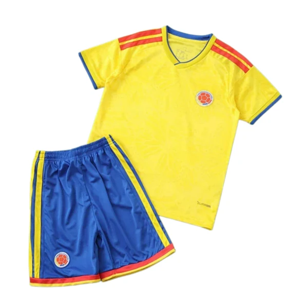 2026 FIFA World Cup Colombia home Kids kit