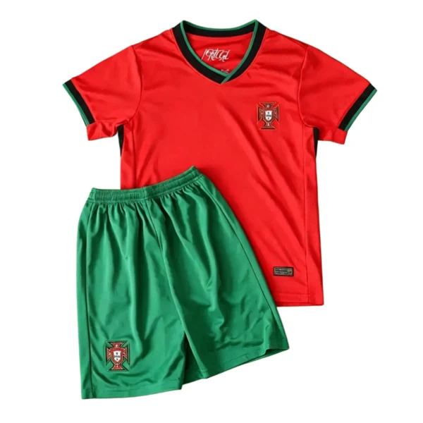2024 UEFA Portugal home Kids kit