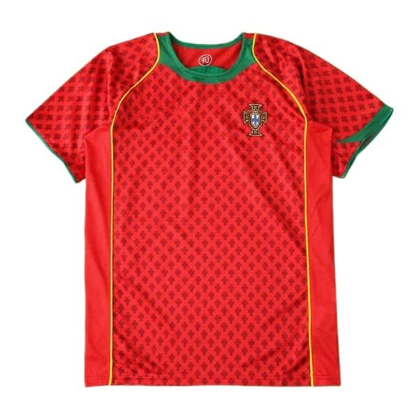 2004 season Portugal home retro Fan version