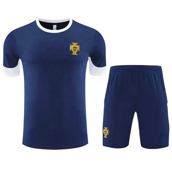 2526 season Portugal Training clothes suit Short sleeve Fan version