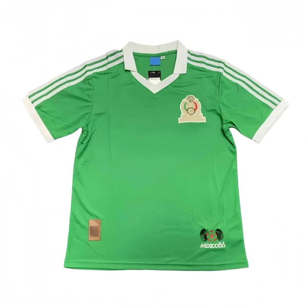 1986 season Mexico Home retro Fan version