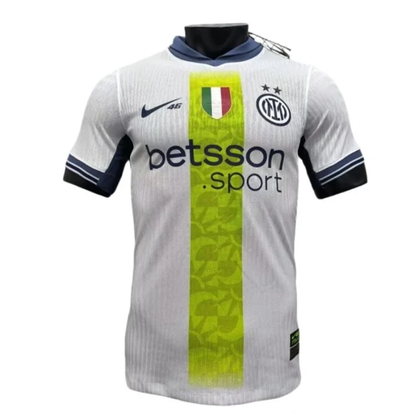 Inter Milan away game Rossi co-branded jersey player version