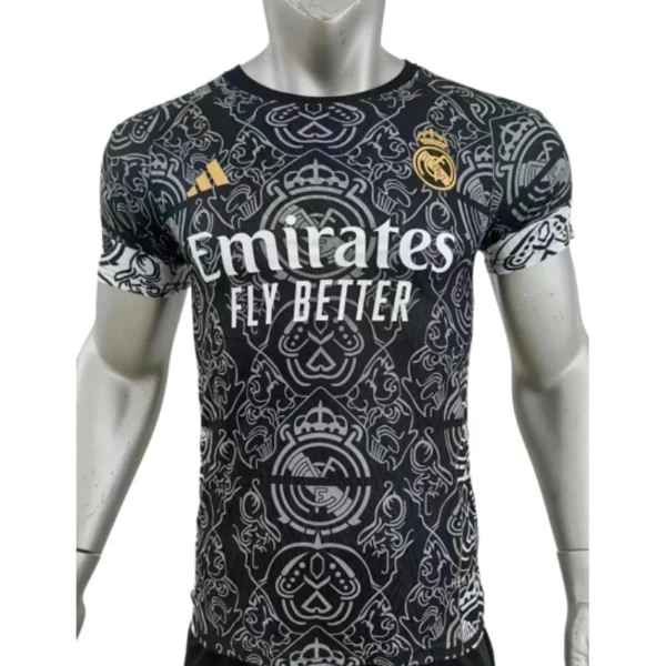 2425 Black Real Madrid Special Edition Jersey Player Version