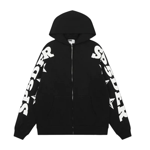 Sp5der Zipper Hoodie